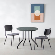 THE CAFE TABLE / FENIX NTM 全9色　Black Steel 4本脚 × ラウンド φ61 - 80