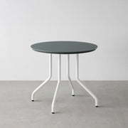 THE CAFE TABLE / FENIX NTM 全9色　White Steel 4本脚 × ラウンド φ61 - 80