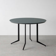 THE CAFE TABLE / FENIX NTM 全9色　Black Steel 4本脚 × ラウンド φ81 - 100