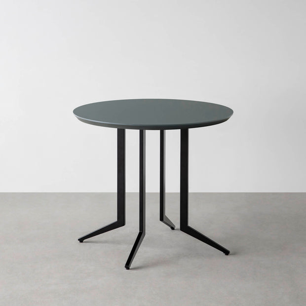 THE CAFE TABLE / FENIX NTM 全9色　Black Steel 4本脚 × ラウンド φ61 - 80