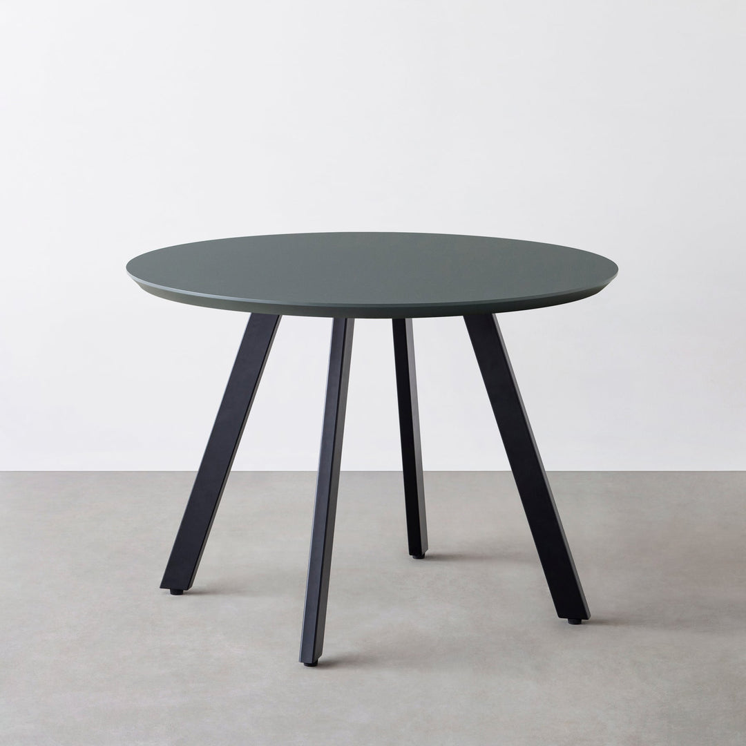 THE CAFE TABLE / FENIX NTM 全9色 Black Steel 4本脚 × ラウンド φ81