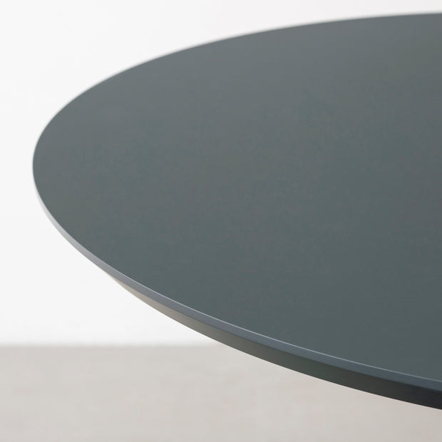 THE CAFE TABLE / FENIX NTM 全9色　Black Steel 4本脚 × ラウンド φ61 - 80