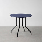 THE CAFE TABLE / FENIX NTM 全9色　Black Steel 4本脚 × ラウンド φ61 - 80
