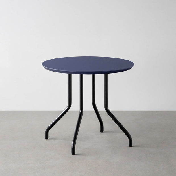 THE CAFE TABLE / FENIX NTM 全9色　Black Steel 4本脚 × ラウンド φ61 - 80