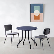 THE CAFE TABLE / FENIX NTM 全9色　Black Steel 4本脚 × ラウンド φ61 - 80