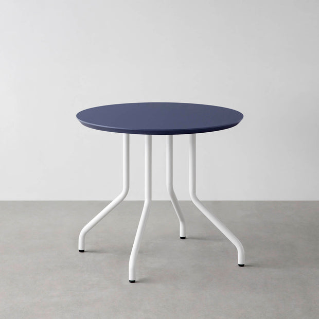 THE CAFE TABLE / FENIX NTM 全9色　White Steel 4本脚 × ラウンド φ61 - 80