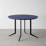 THE CAFE TABLE / FENIX NTM 全9色　Black Steel 4本脚 × ラウンド φ81 - 100