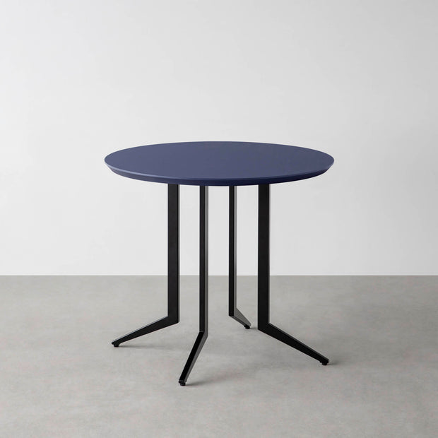 THE CAFE TABLE / FENIX NTM 全9色　Black Steel 4本脚 × ラウンド φ61 - 80