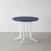 THE CAFE TABLE / FENIX NTM 全9色　White Steel 4本脚 × ラウンド φ61 - 80