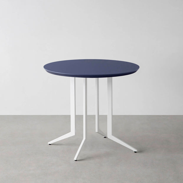 THE CAFE TABLE / FENIX NTM 全9色　White Steel 4本脚 × ラウンド φ61 - 80