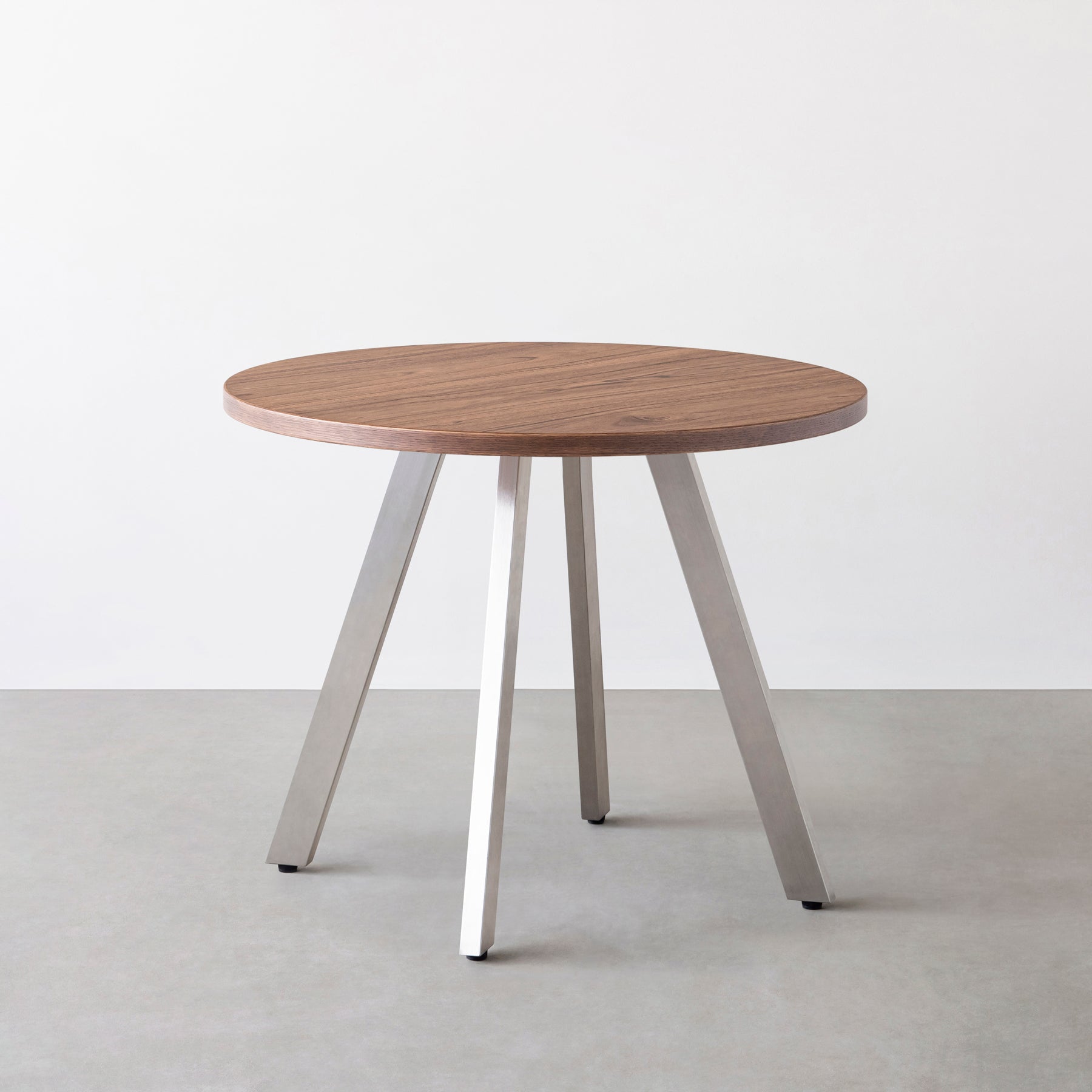 THE CAFE TABLE / ニューギニアウォルナット Stainless 4本脚