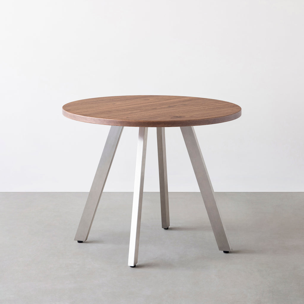 THE CAFE TABLE / ニューギニアウォルナット Stainless 4本脚