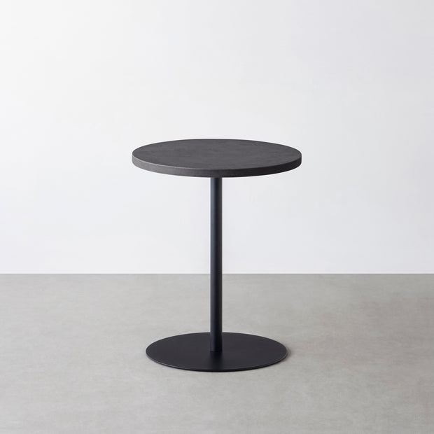 THE CAFE TABLE / MORTEX モールテックス 全4色 Black Steel 1本脚