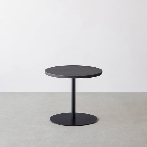 THE CAFE TABLE / MORTEX モールテックス 全4色 Black Steel 1本脚