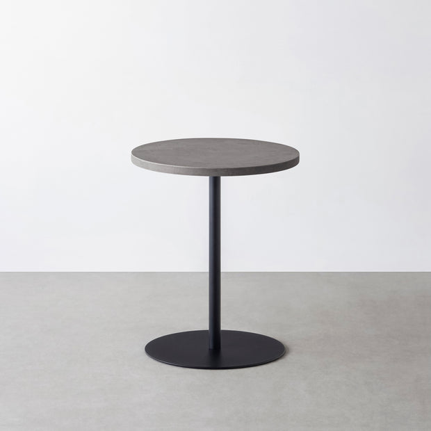 THE CAFE TABLE / MORTEX モールテックス 全4色 Black Steel 1本脚