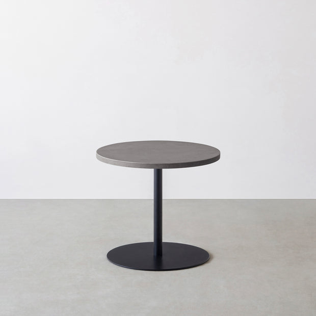 THE CAFE TABLE / MORTEX モールテックス 全4色 Black Steel 1本脚