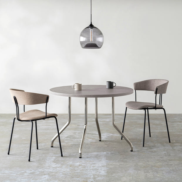 THE CAFE TABLE / MORTEX モールテックス 全4色 Stainless 4本脚