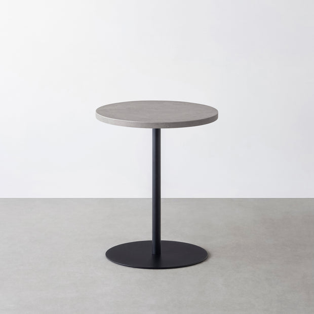 THE CAFE TABLE / MORTEX モールテックス 全4色 Black Steel 1本脚