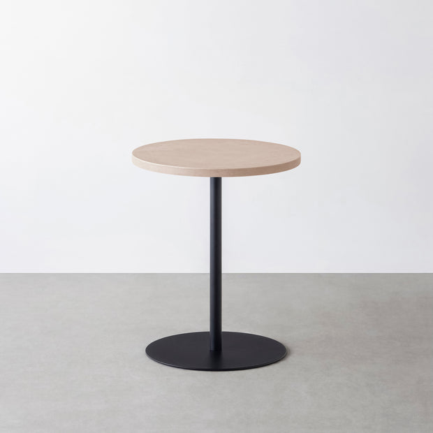 THE CAFE TABLE / MORTEX モールテックス 全4色 Black Steel 1本脚
