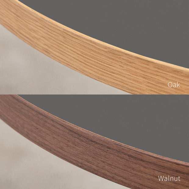 THE CAFE TABLE / リノリウム 全32色　Black Steel カフェX × ラウンド φ81 - 90