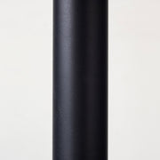 THE CAFE TABLE / リノリウム 全24色　Black Steel 1本脚 × ラウンド φ61 - 70