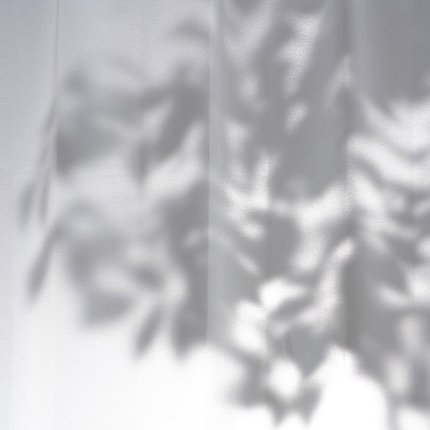 UVカット機能のあるオフホワイトのプライバシーレースカーテン（透け感２）
