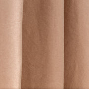 Kanademonoの綿100%使用したヴィンテージテイストに仕上げたコーラルの帆布カーテン（生地クローズアップ）