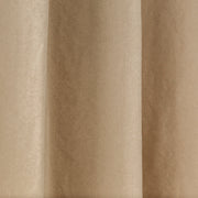 Kanademonoの綿100%使用したヴィンテージテイストに仕上げたアイボリーの帆布カーテン（生地クローズアップ）