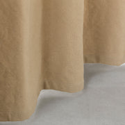 Kanademonoの綿100%使用したヴィンテージテイストに仕上げたアイボリーの帆布カーテン（下部）