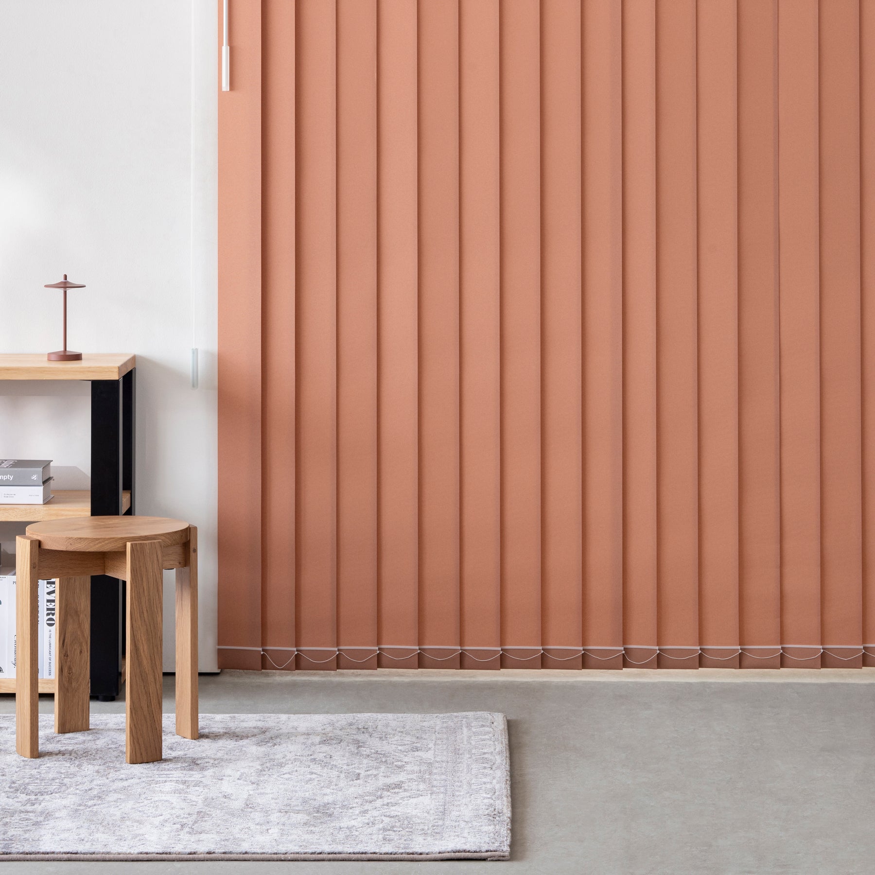 Plain - Friendly　ベーシックな 洗える バーチカルブラインド　アクセントカラー