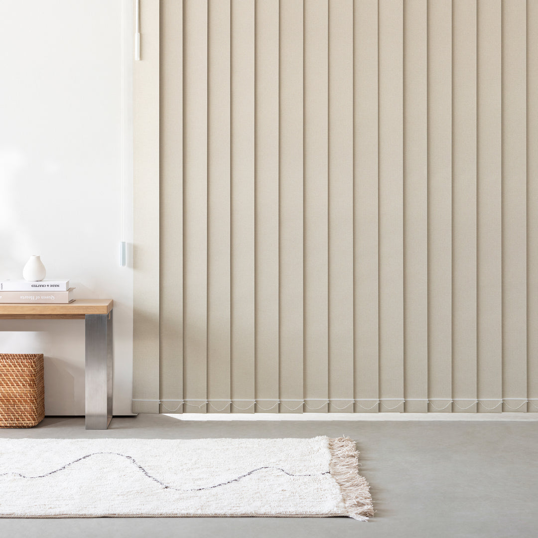 Elegance - Harmony 柔らかな風合いの 遮光 バーチカルブラインド