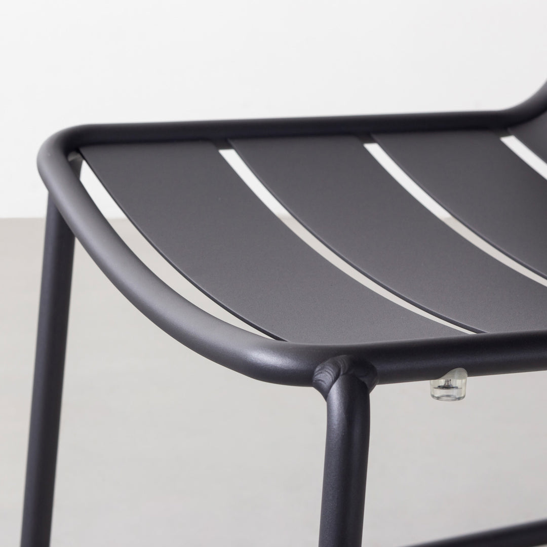 Relax - Aluminum スタッキングできる アウトドア チェア