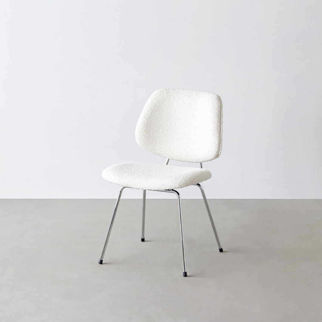 Stylish × Fluffy ブークレ生地の モダンチェア – KANADEMONO