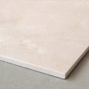 THE LOW TABLE / 大理石 ココナッツベージュ × ラバーウッド × White Steel