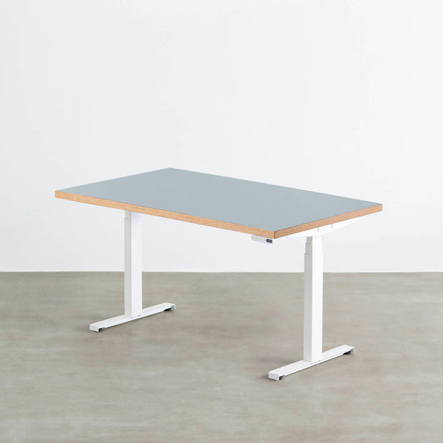 THE TABLE / リノリウム 全32色 × スマート電動昇降脚