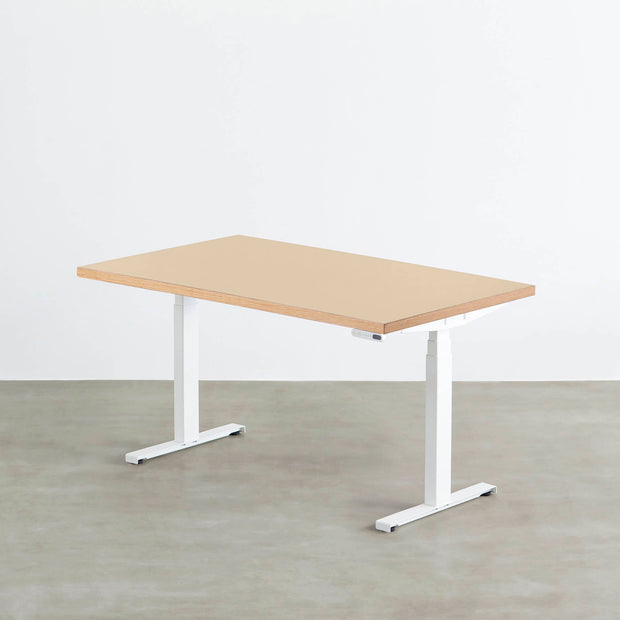 THE TABLE / リノリウム 全32色 × スマート電動昇降脚
