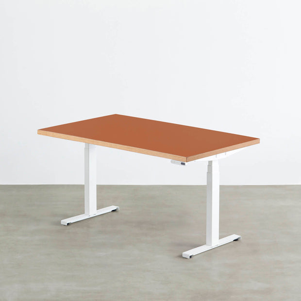 THE TABLE / リノリウム 全32色 × スマート電動昇降脚