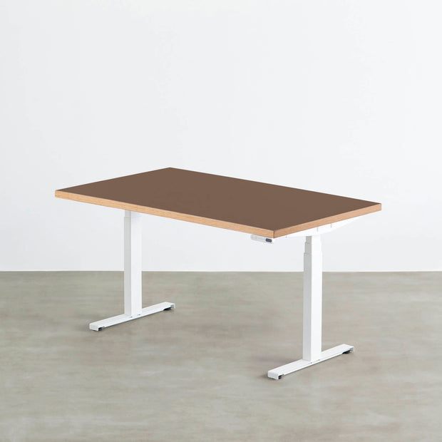 THE TABLE / リノリウム 全32色 × スマート電動昇降脚