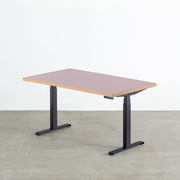 THE TABLE / リノリウム 全32色 × スマート電動昇降脚