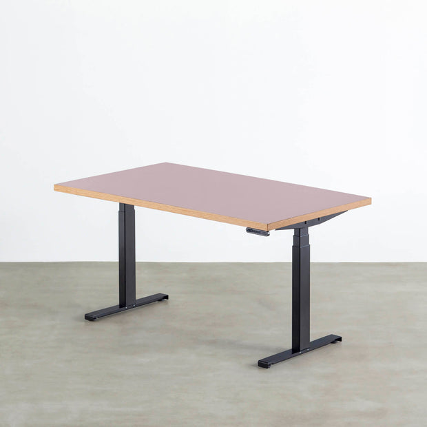 THE TABLE / リノリウム 全32色 × スマート電動昇降脚