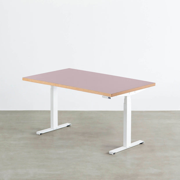 THE TABLE / リノリウム 全32色 × スマート電動昇降脚