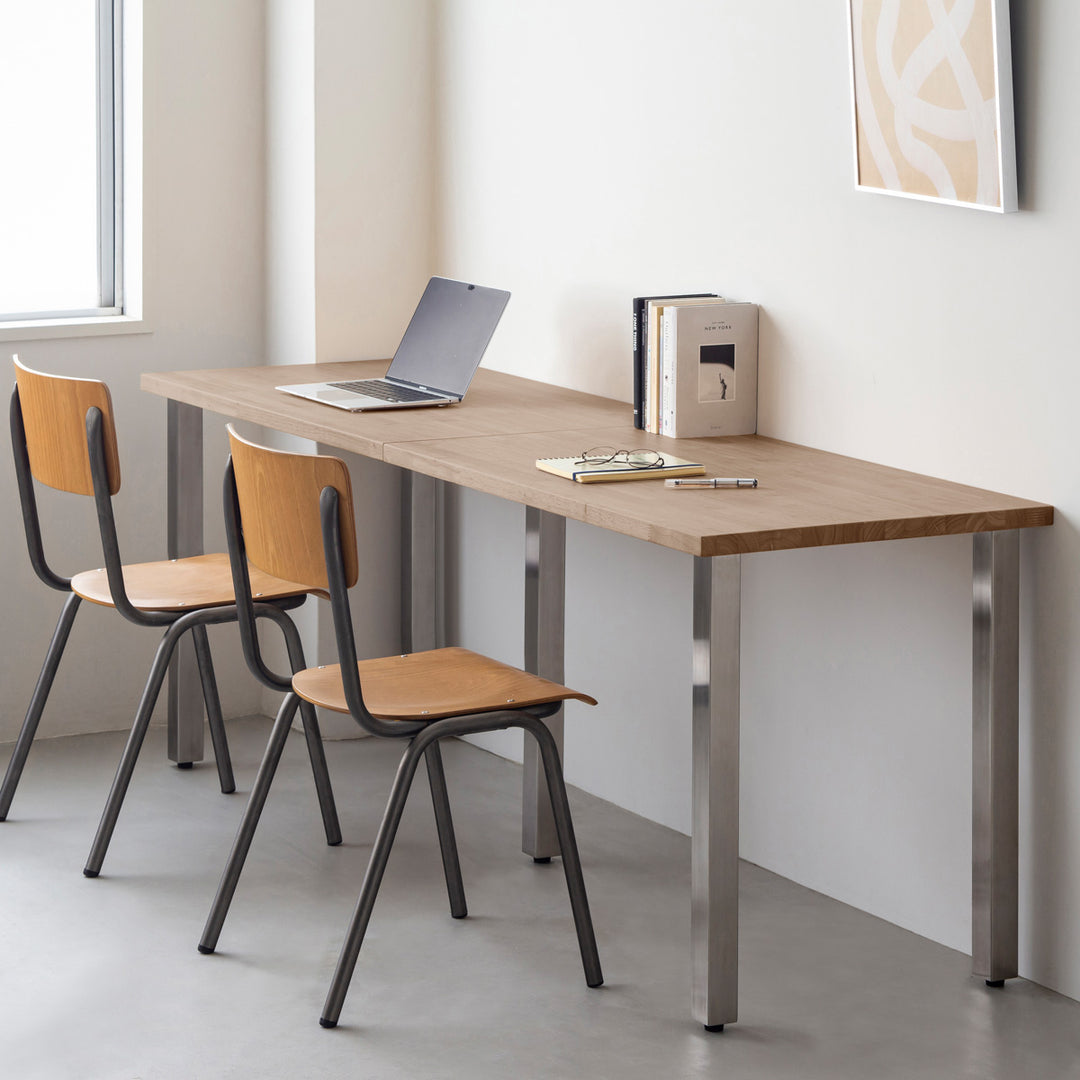 【デンデンさま専用】KANADEMONO デスク ラバーウッド デンデンさま専用】KANADEMONO デスク ラバーウッド デンデン