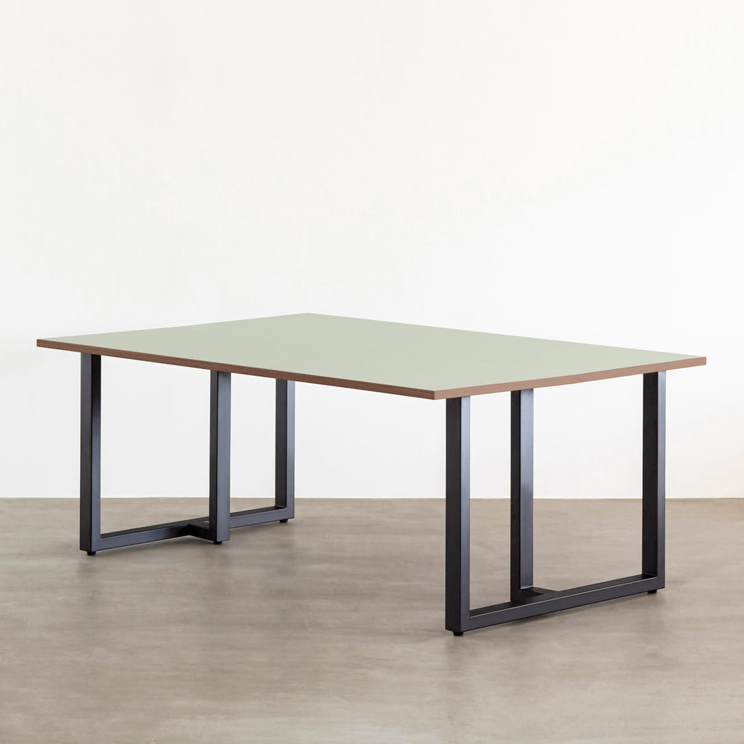 かなでもの kanademono THE TABLE テーブル リノリウム DSK-K37-016-DLT-