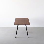 THE TABLE / ウォルナット × Black Steel × W181 - 300cm