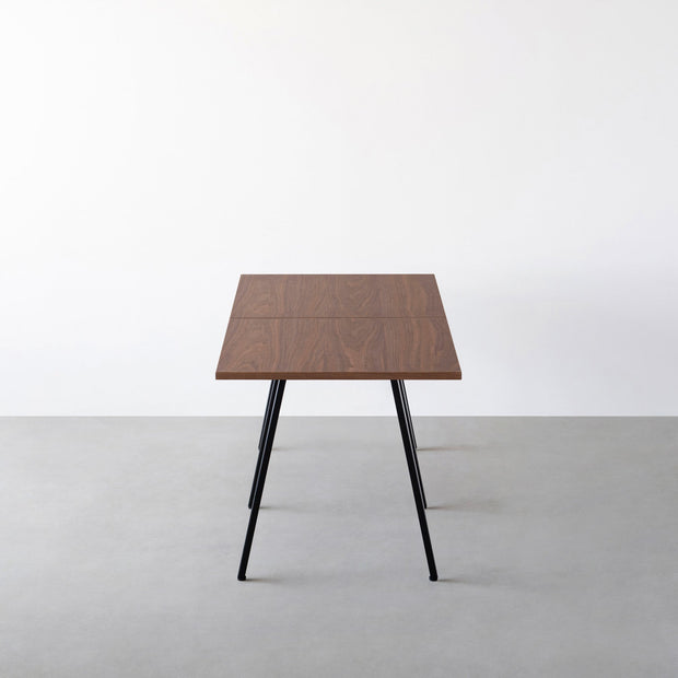 THE TABLE / ウォルナット × Black Steel × W181 - 300cm