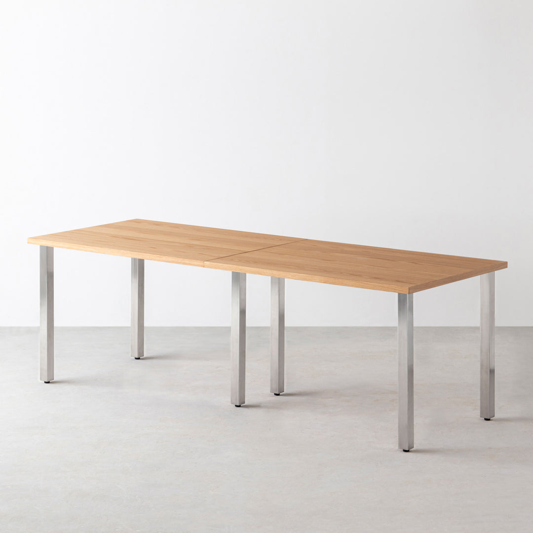 THE TABLE / ホワイトオーク × Stainless × W181 - 300cm – KANADEMONO