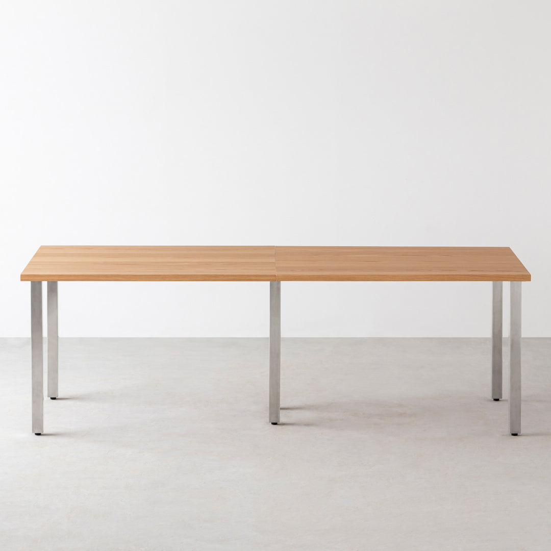 THE TABLE / ホワイトオーク × Stainless × W181 - 300cm – KANADEMONO