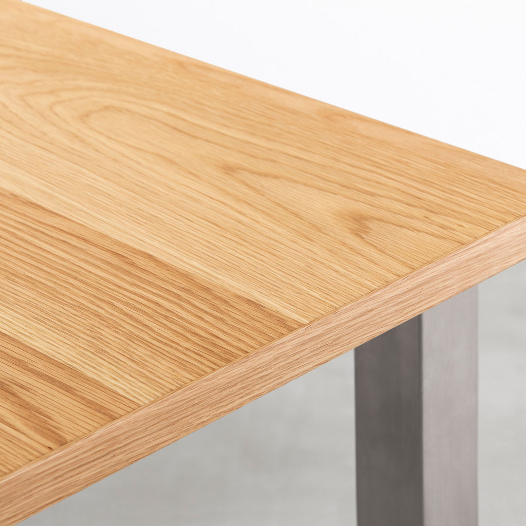 THE TABLE / ホワイトオーク × Stainless × W181 - 300cm – KANADEMONO