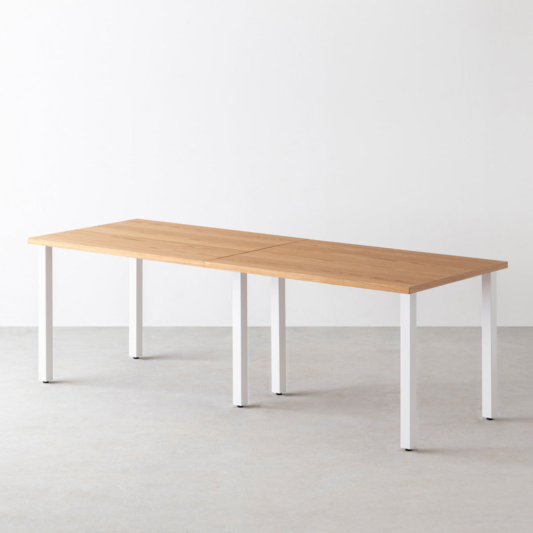 THE TABLE / ホワイトオーク × White Steel × W181 - 300cm – KANADEMONO