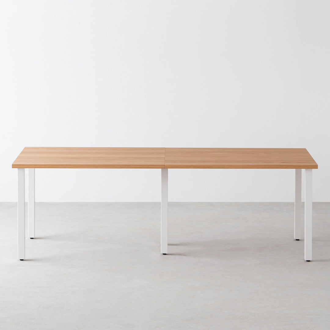 THE TABLE / ホワイトオーク × White Steel × W181 - 300cm – KANADEMONO